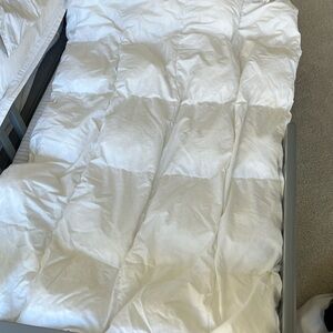 Land of Nod (crate and barrel children’s brand) duvet and comforter cover.